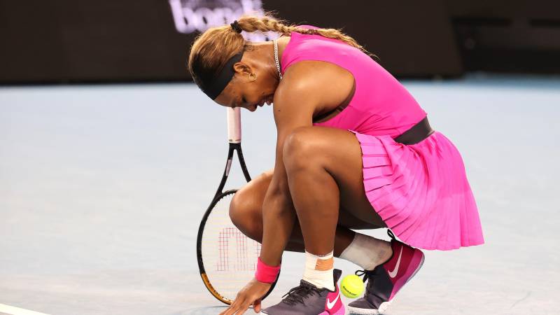 Injured Serena out of Barty clash as Halep, Kenin crash