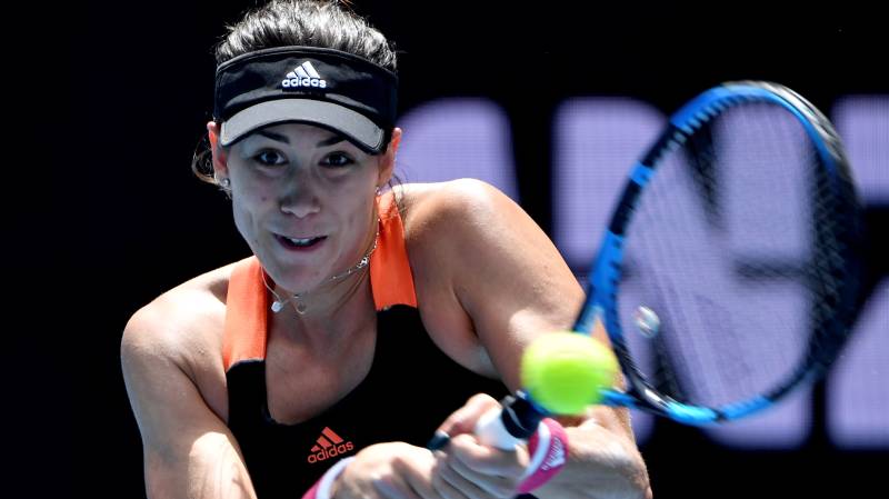 Muguruza sets up Barty final as Grampians Trophy cut short