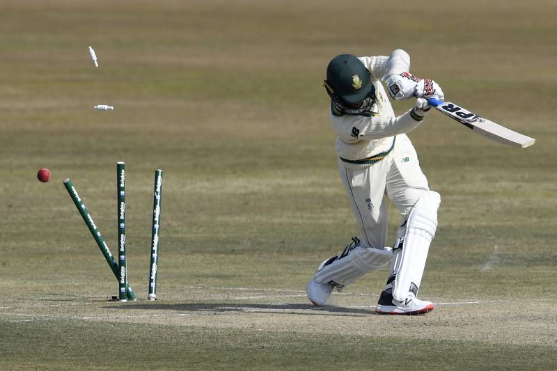 Pakistan lose openers after Hasan gives them lead in second Test