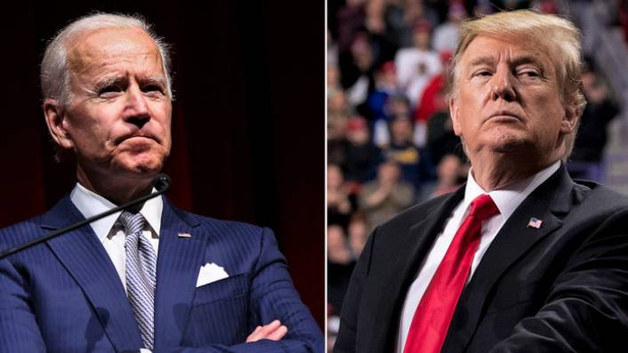 As impeachment trial opens, Trump and Biden keep quiet