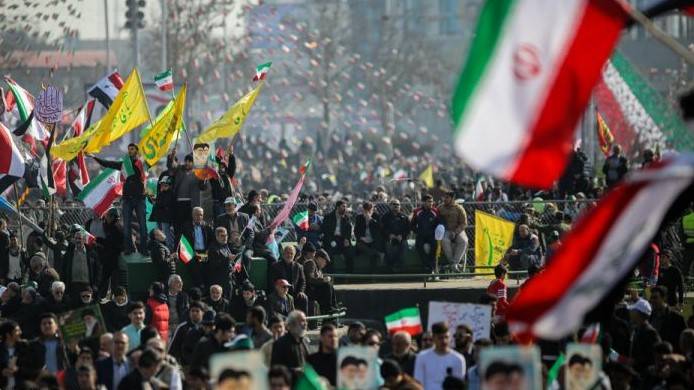 Iranians rally for 42nd anniversary of revolution