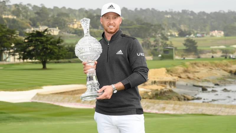 Berger seizes Pebble Beach victory with eagle at the last