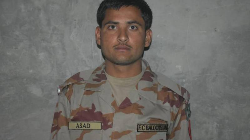 Sepoy martyred in terrorists attack on FC checkpost in Balochistan