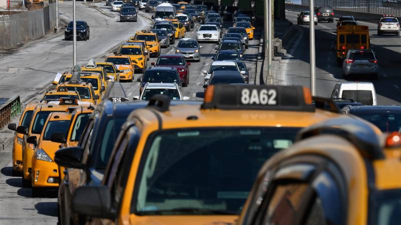 Pandemic threatens New York's iconic yellow taxis