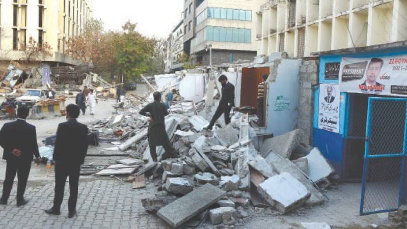 CDA gives lawyers Feb 28 deadline to demolish 'illegally-built chambers'