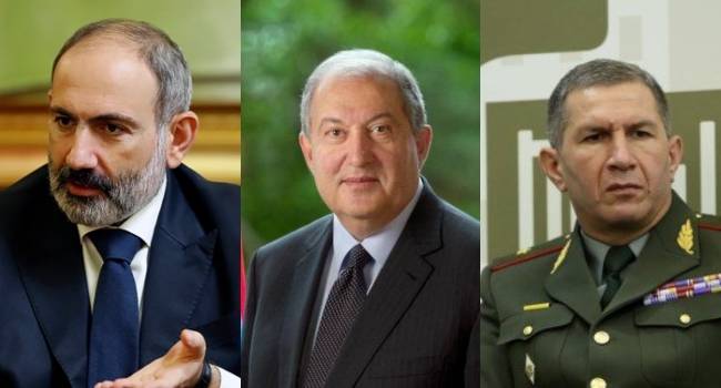 Armenian president rejects order to dismiss army chief