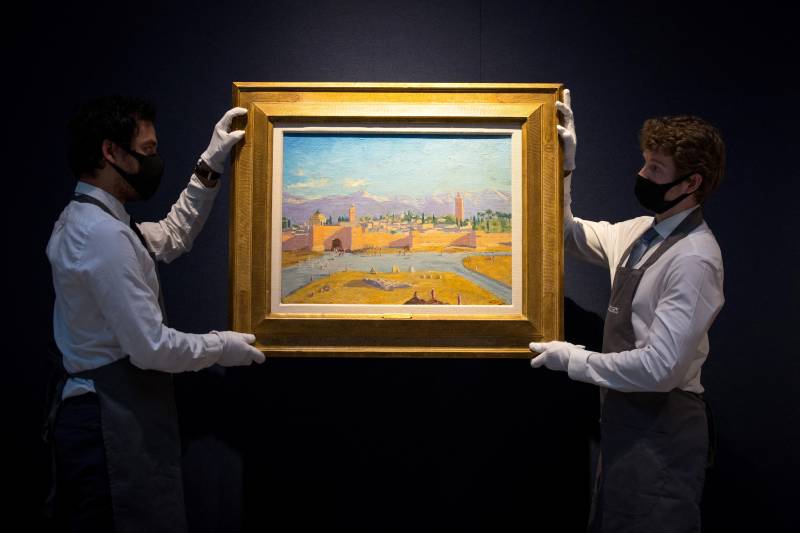 Churchill's most important painting sells for £7 million