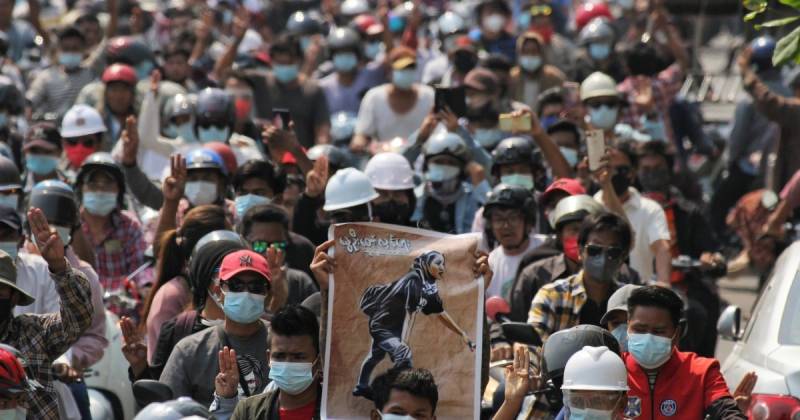 'Everything will be ok': Myanmar mourns teen killed protesting