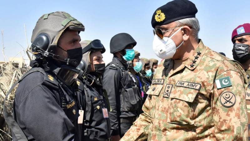 COAS satisfied with combat readiness of troops   