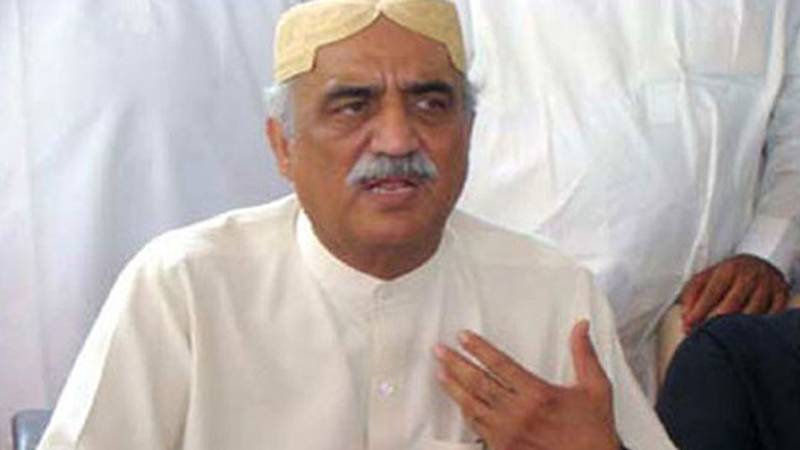  Khursheed Shah takes swipe at Imran Khan 