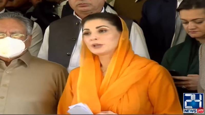 Maryam Nawaz assails PM Imran for pressuring ECP