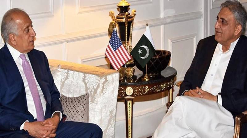 Zalmay Khalilzad praises Pakistan's role at meeting with General Bajwa