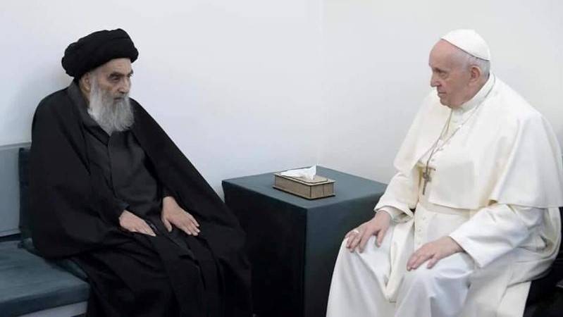 Meeting Shiite cleric 'good for my soul', says pope