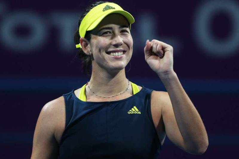 Muguruza reaches Dubai last four after edging Sabalenka