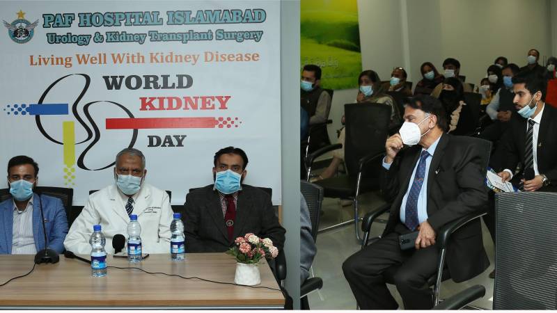 PAF hospital marks World Kidney Day