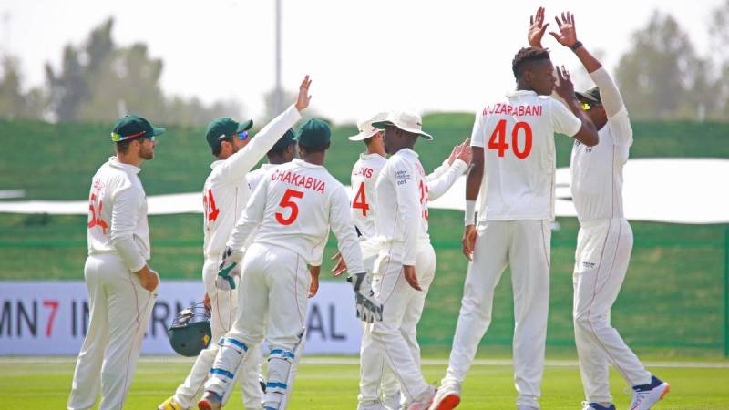 Afghan spinners dominate Zimbabwe in second Test