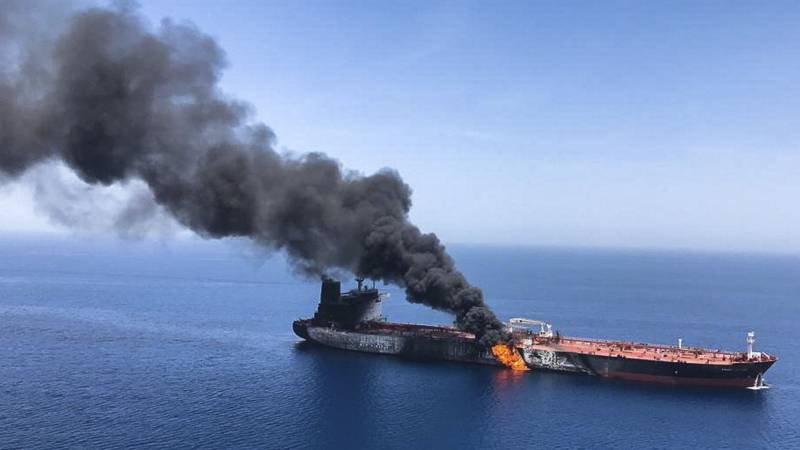 Tehran condemns 'sabotage' of Iranian ship in Mediterranean