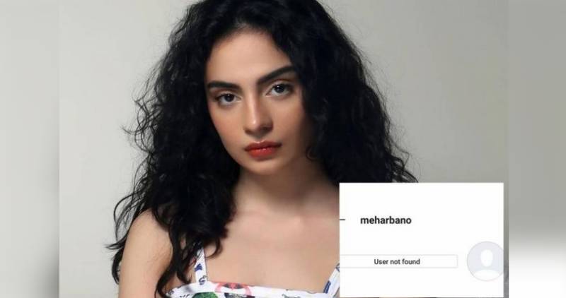 Mehar Bano’s Instagram account suspended after backlash for backing homosexuality