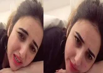 Hareem Shah breaks into tears in her new video