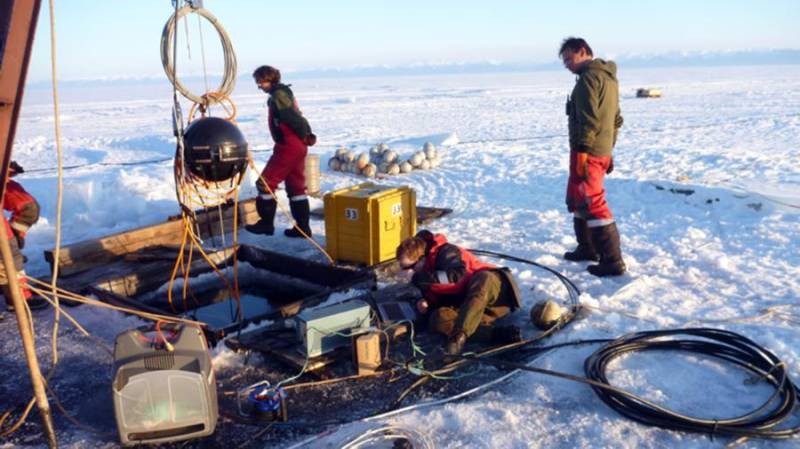 Russia deploys giant space telescope in Lake Baikal