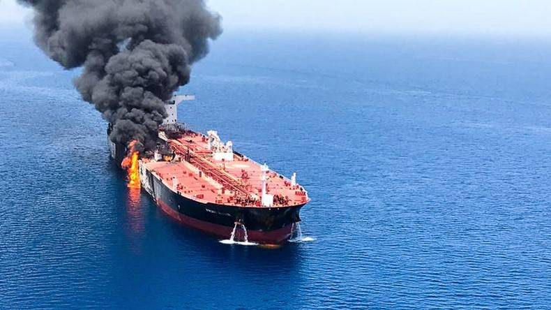 Iran 'considering all options' after ship 'sabotage'