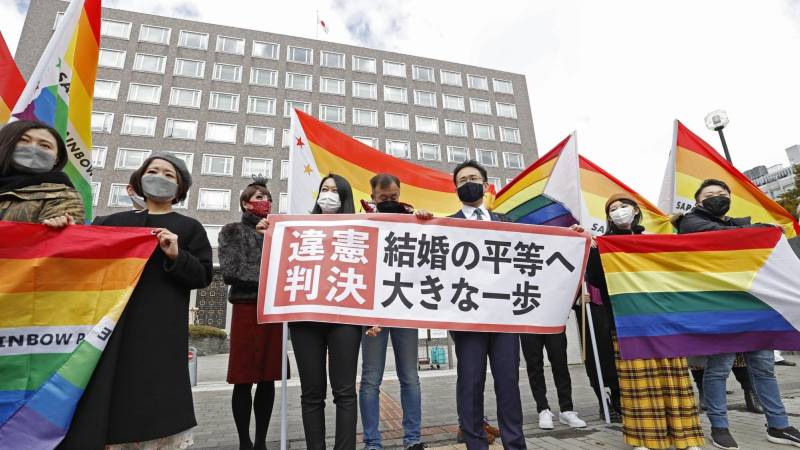 Japan's failure to recognise same-sex marriage unconstitutional: court