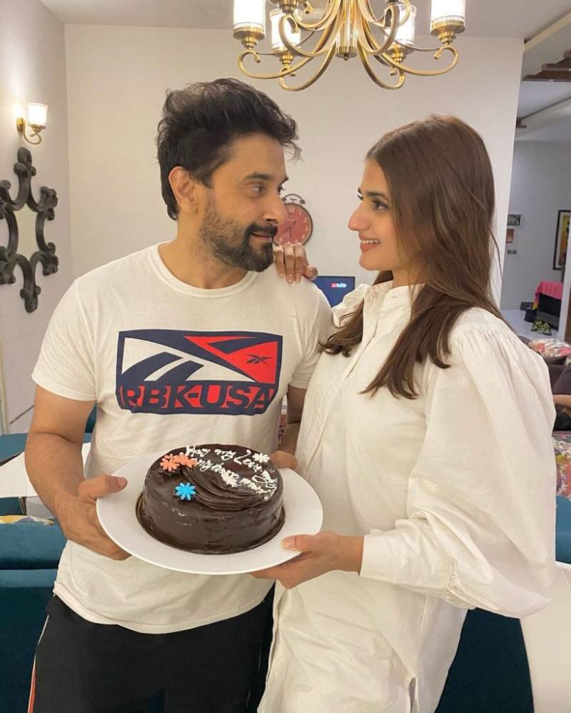 Hira Mani’s rooftop surprise to celebrate husband’s birthday