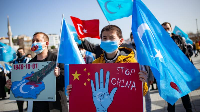 US hits two Chinese officials with sanctions over Uighur abuses