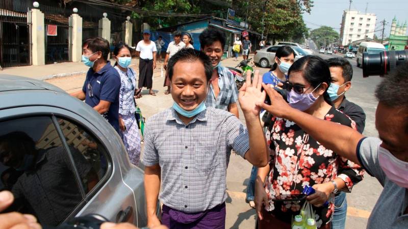 Myanmar junta frees 600 detainees including AP photographer