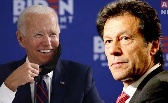 Imran Khan and Joe Biden