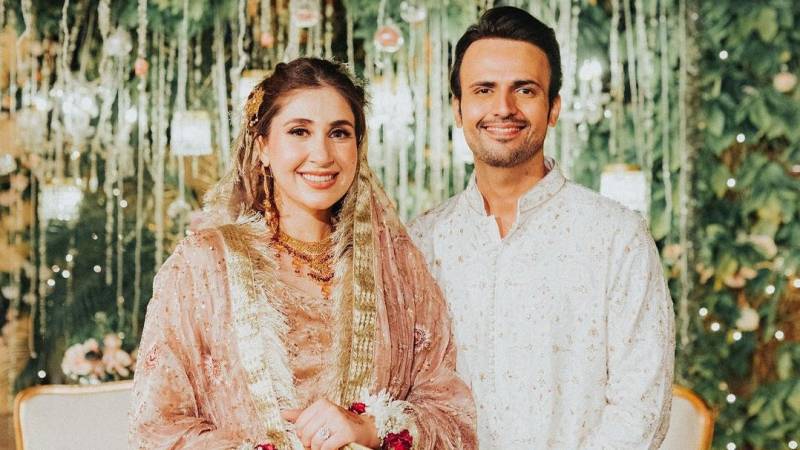 Actor Usman Mukhtar ties knot with Zunaira Inam in Islamabad 