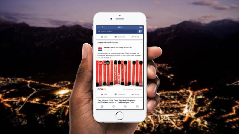 Facebook unveils big audio push, adds podcasts