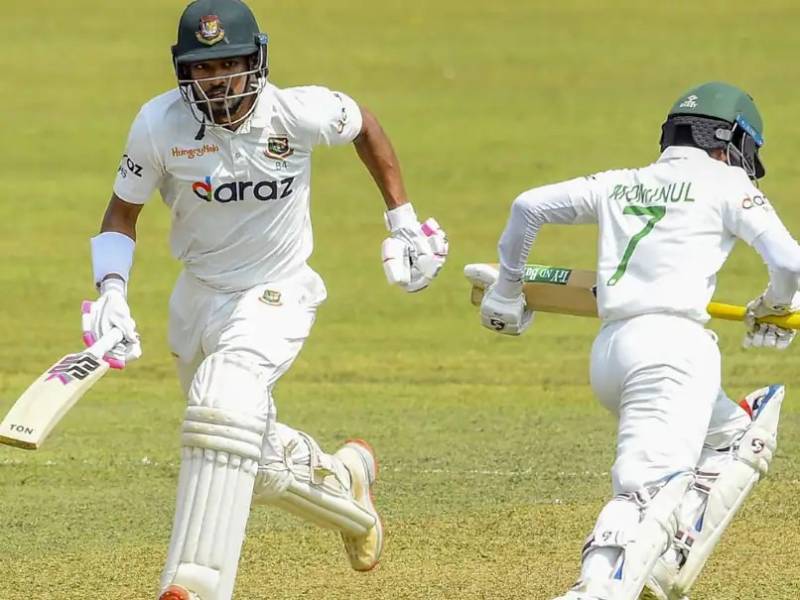 Record stand for Shanto and Mominal puts Bangladesh in charge of first Test