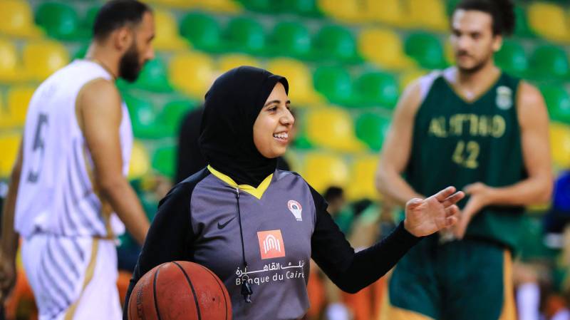 First Arab woman basketball referee to stand tall at Olympics