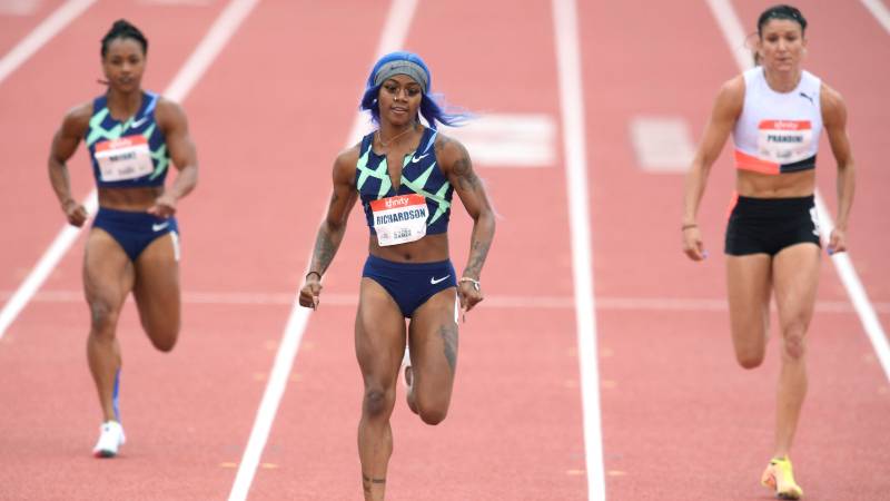 Richardson impresses again with 10.77sec 100m win