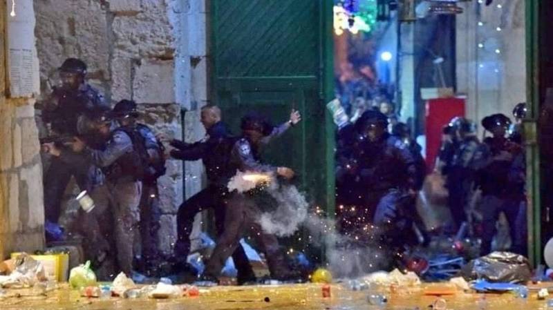 East Jerusalem hospital fills up after Al-Aqsa clashes