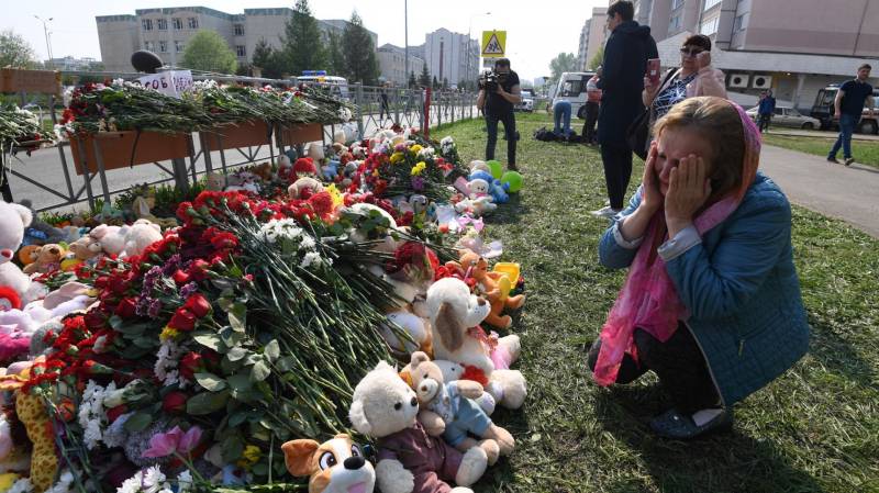 Russians mark day of mourning after school shooting