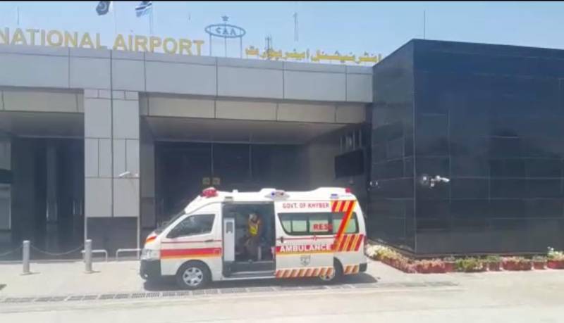 Peshawar Airport.