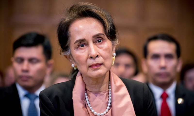 Myanmar's Suu Kyi in good health, says junta leader