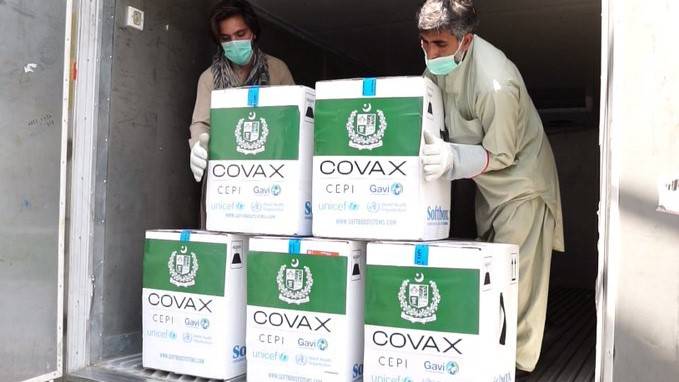 Pakistan receives first Pfizer doses under COVAX facility