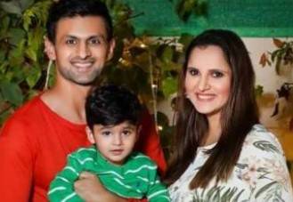 Sania Mirza, Shoaib, son watch children’s movie Mowgli