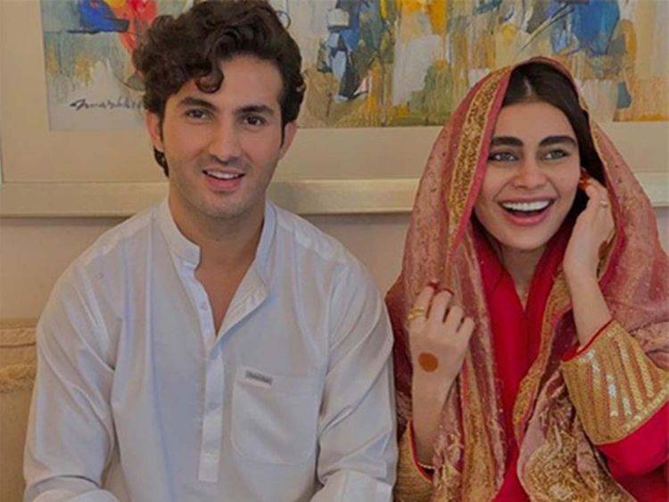 Shahroz Sabzwari’s uncustomary anniversary wish for Sadaf Kanwal cracks us up 