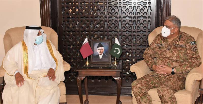 COAS appreciates Qatar's support to Pakistan