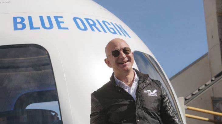 Amazon founder Jeff Bezos to take first Blue Origin flight into space