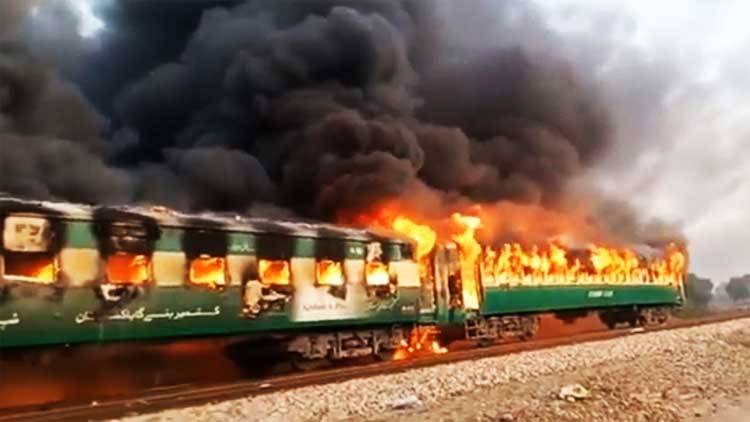 Timeline of major train accidents in Pakistan