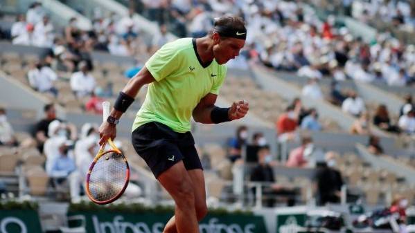 Nadal loses a set but reaches 14th French Open semi-final