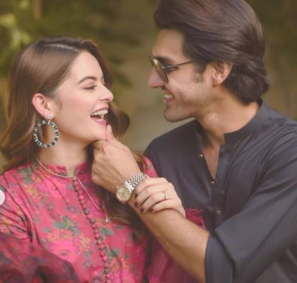 Wedding bells set to ring for Minal Khan and Ahsan Mohsin Ikram