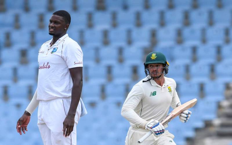 De Kock helps South Africa build lead over West Indies