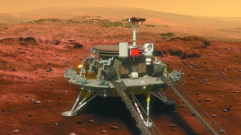 Rover leaves 'China's imprint' on Mars