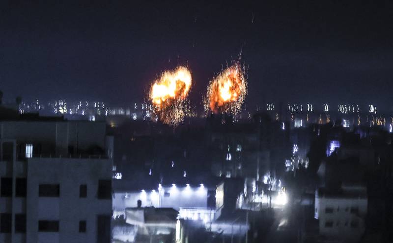 Israeli warplanes bomb Gaza